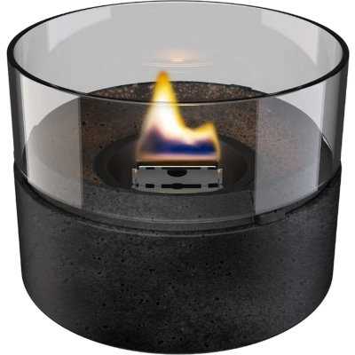 Afbeelding van Tenderflame Café 18 Lava Black Tafelhaard Sfeerhaard binnen &amp; buiten Tafelbrander