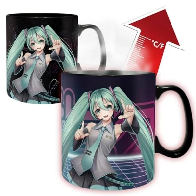 Afbeelding van Hatsune Miku Mug Heat Change 460 ml cardboard
