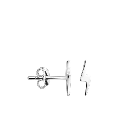 Afbeelding van Sofia Milani Lightning BOLT Oorbellen, Dames, Maat: One Size, Silver