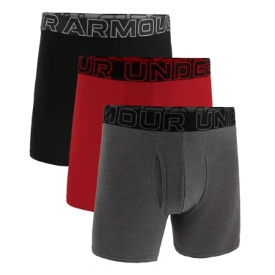 Afbeelding van Under Armour Boxershorts voor heren, zwart.