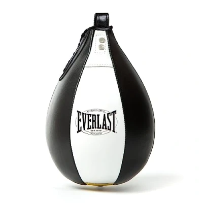 Afbeelding van Everlast 1910 Speed Bag Zwart/Wit 15 cm x 23