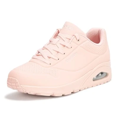 Afbeelding van Skechers Uno Stand on Air Sneakers voor dames, Lichtroze