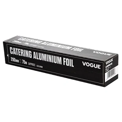 Image de Papier Aluminium avec Boite Distributrice 290 mm x 75 m Vogue 330x65x65mm