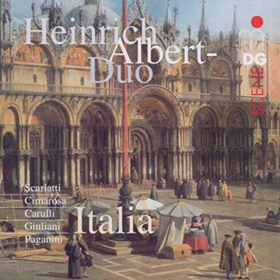 Afbeelding van Heinrich Albert Duo Italia (Works For Two Guitars) (CD)