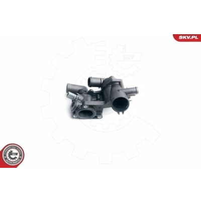 Afbeelding van ESEN SKV 20SKV020 Thermostaat, koelvloeistof 87C Met pakking behuizing VOLKSWAGEN: Polo IV Hatchback