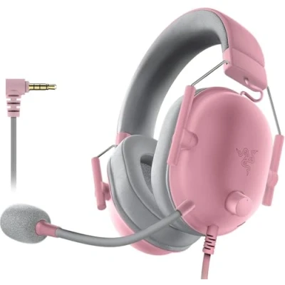 Afbeelding van Razer BlackShark V2 X (Xbox Licensed) Quartz (Bedraad), Gaming headset, Roze