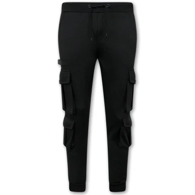Afbeelding van Joggingbroek Heren Sweatpants met zij Zaken Zwart