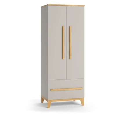 Afbeelding van Vitalispa Malia Kinderkledingkast 70 x 186.8 cm Kasjmier eik