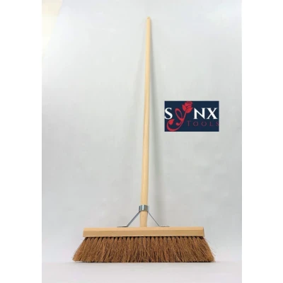 Afbeelding van Synx Tools Coco Bezem Binnen 40 cm Met steel 160cm