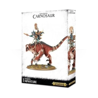 Afbeelding van Saurus Oldblood On Carnosaur / Seraphon Scar Veteran Skink Oracle Troglodon Webstore Exclusive