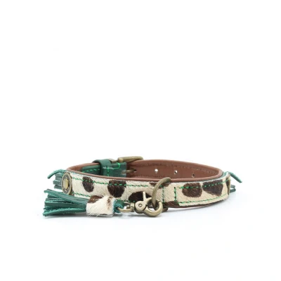 Afbeelding van Dwam Halsband Ivy Groen Hondenhalsband 26 29x2 cm