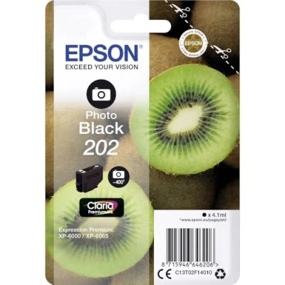 Afbeelding van Epson 202 (C13T02F14010) Inktcartridge Foto zwart