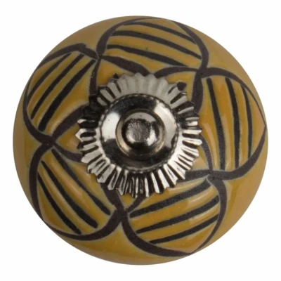 Afbeelding van Good in Style Meubelknop reliëf deco CK5503 bloem
