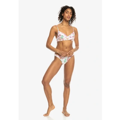 Afbeelding van Roxy PT Classics WRAP Bikinitop, Dames, Maat: XS, White happy tropical swim