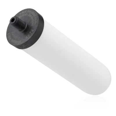 Afbeelding van British Berkefeld 8674 waterfiltersysteem met actieve kool 17,8 cm ultra sterasyl keramische zwaartekrachtfilterpatroon vermindert verontreinigingen NSF gecertificeerd kaarselement