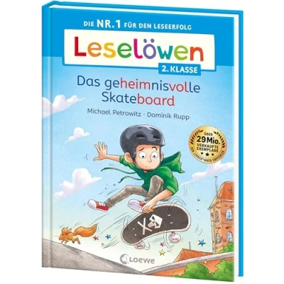 Afbeelding van Leselöwen 2. Klasse Das geheimnisvolle Skateboard