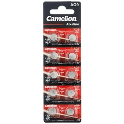 Image de Pack de 10 piles Camelion Alcaline AG9 0% Mercury/Hg