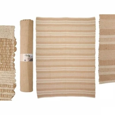 Afbeelding van Tapijt GiftDecor NO.03 Wit Bruin 180 x 240 cm (2 Stuks)