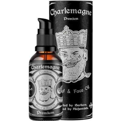 Afbeelding van Charlemagne Baardolie 30ml Leer / Leder (Leather) Geur 100% Vegan Baardverzorging Heren Made in Germany natuurlijke verzorging Beard Oil Beardcare for Men