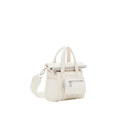 Afbeelding van Desigual Vrije tijd rugzak Schoudertas Modular Voyager Across Body Bag White Crème