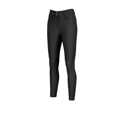 Image de Pikeur Pantalon d&#039;Équitation Camie Jump Knee Grip Silicon NoirVendu par Agradi