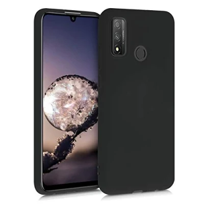 Afbeelding van kwmobile telefoonhoesje geschikt voor Huawei P Smart (2020) Hoesje smartphone Back cover in mat zwart