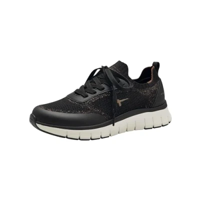 Afbeelding van Tamaris Active Sneakers laag, Dames, Maat: 39, Black comb Imitatieleer/ textiel