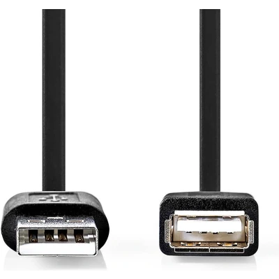 Afbeelding van USB verlengkabel 2 meter 2.0 (100% koper)