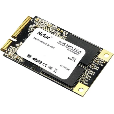 Afbeelding van Netac Technology 512 GB mSATA SSD harde schijf Retail NT01N5M 512G M3X