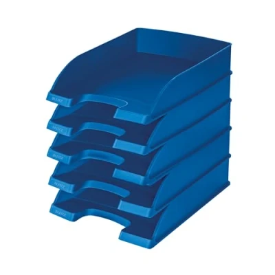 Afbeelding van Brievenbak Leitz Plus standaard A4 blauw