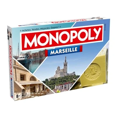Afbeelding van Winning Moves Monopoly Marseille bordspel