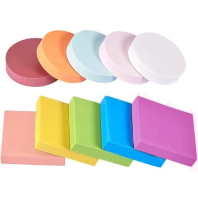 Afbeelding van NBEADS 10 stuks rubberen snijblokken voor scrapbooking, kaarten, uitnodigingskaarten, knutselprojecten