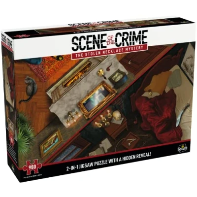 Afbeelding van Scene of The Crime: Stolen Necklace Mystery 2 in 1 puzzel 980 Puzzelstukjes