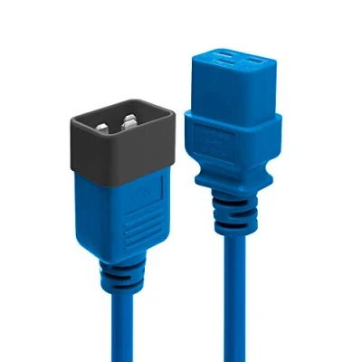 Afbeelding van Lindy, Verlengkabels, 2m IEC C19 naar C20 verlenging blauw (2 m)