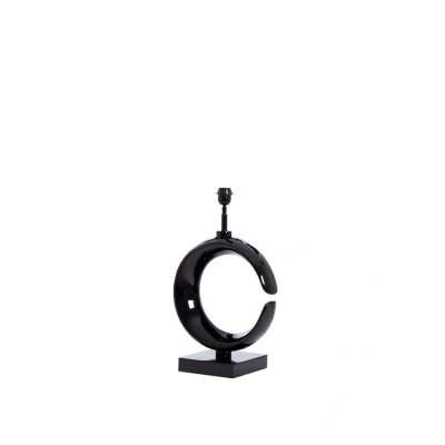 Afbeelding van Light &amp; Living Lampvoet MAAN 37x20x60cm Zwart