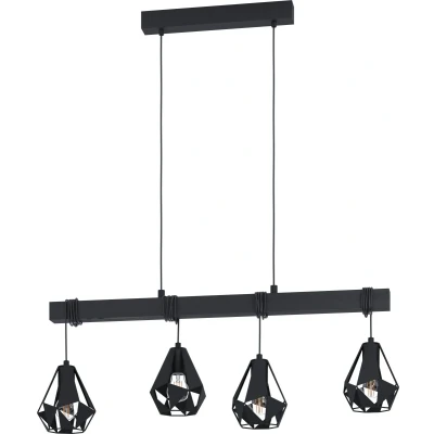 Afbeelding van EGLO Townshend 7 Hanglamp E27 Zwart