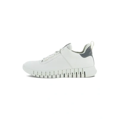 Afbeelding van ECCO Gruuv Sneakers laag, Heren, Maat: 40, White Nubukleer