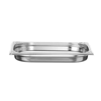 Afbeelding van HENDI Gastronorm bak, GN 1/2, hittebestendigheid 40 C tot 300 C, te gebruiken in convectieovens, koelkasten, waterbaden, chafing schijven, 2 l, 325 x 265 mm, roestvrij staal