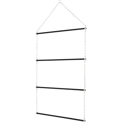 Afbeelding van Horka Dekenrek Staal 60 Cm Zilver 4 delig
