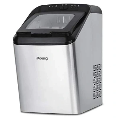 Afbeelding van H. Koenig KBP40 IJsblokjesmaker 15 kg ijsblokjes per 24
