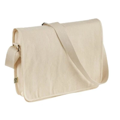 Afbeelding van Memo Import Bio katoen Schoudertas Office Bag