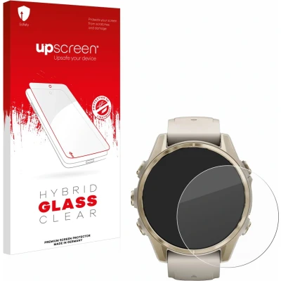 Afbeelding van upscreen Screenprotector voor Garmin Fenix 8 (43 mm) Folie Beschermfolie Beschermglas transparant