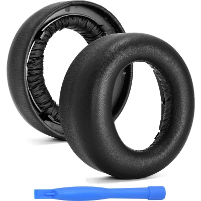 Afbeelding van MMOBIEL Oorkussens voor Sony PlayStation 5 3D Pulse Wireless PS5 Hoofdtelefoon Protein PU Koptelefoon Oorkussen Earpads Zwart