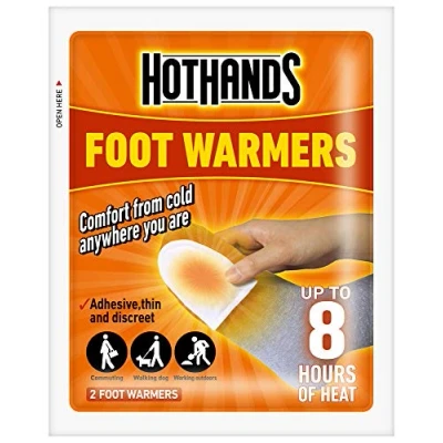 Afbeelding van Hothands Voetwarmers 10 Cm Oranje 2 Stuks