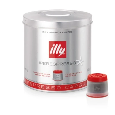 Afbeelding van illy IPERESPRESSO 2 x 21 koffiecapsules, klassiek rood
