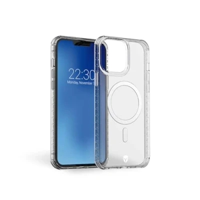 Afbeelding van Force Case, Versterkte hoes Geschikt voor Apple iPhone 13 Pro Max AIR MagSafe compatibel, Transparant
