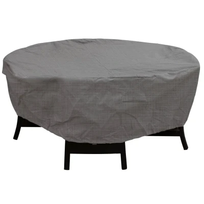 Afbeelding van Zitgroephoes rond Cantonic dia. 160x90 cm grijs Eurotrail