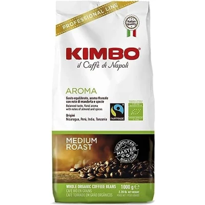 Afbeelding van Kimbo Aroma Biologisch koffiebonen 1 kilo