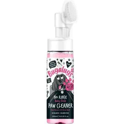 Afbeelding van Bugalugs Honden potenreiniger Paw Cleaner Baby Fresh Fles met pompje Vegan 200 ml