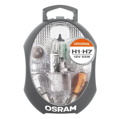 Afbeelding van Osram H1+H7 Set Reservelampen 12V Auto
